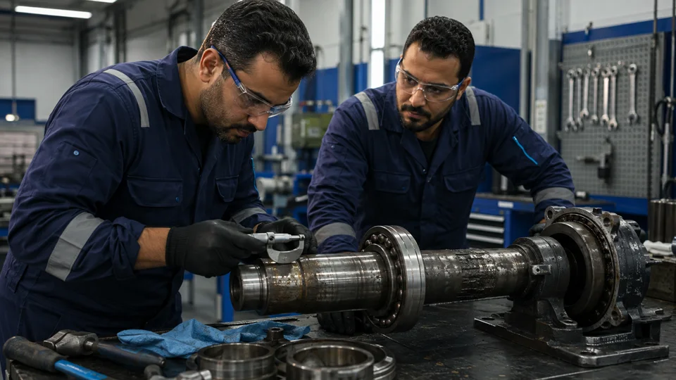 تصنيع وإصلاح القطع المعدنية